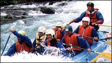 rafting