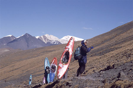 Kayaking the Langu Khola in Nepal