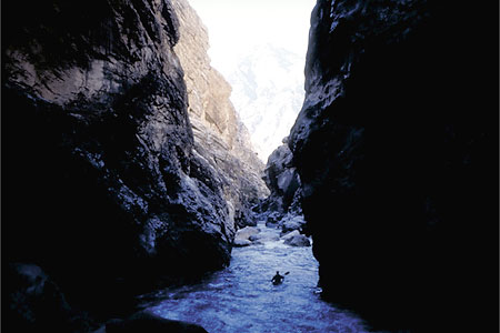 Kayaking the Langu Khola in Nepal