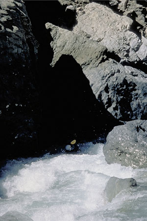 Kayaking the Langu Khola in Nepal