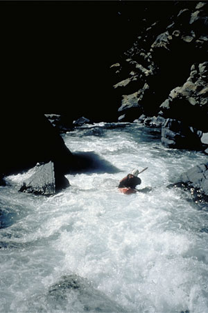 Kayaking the Langu Khola in Nepal