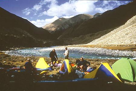 Kayaking the Langu Khola in Nepal