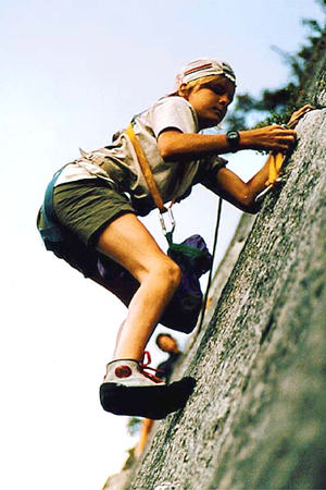 Jason Campbell Climbing Photo