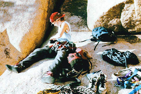 Jason Campbell Climbing Photo