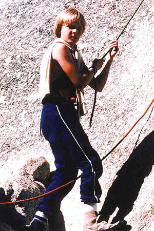 Jason Campbell Climbing Photo