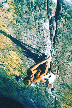 Jason Campbell Climbing Photo