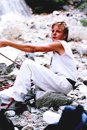 Jason Campbell Climbing Photo
