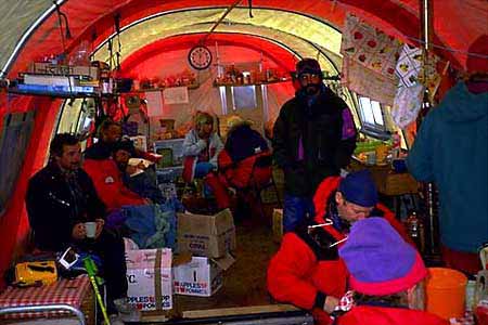 Tent Interior