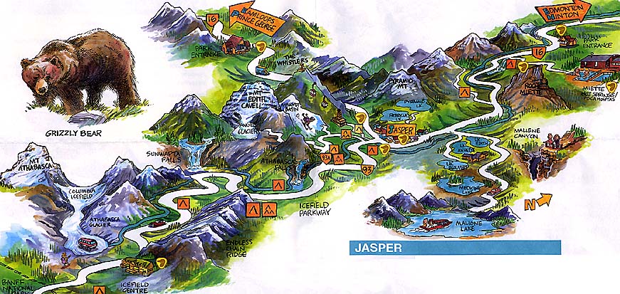 jasper cartoon map