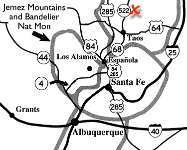 New Mexico Map