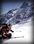 Kasha Rigby in La Grave