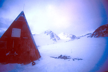 Alaska Hut Skiing Photo