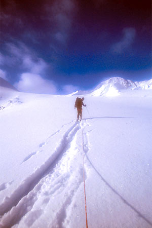 Alaska Hut Skiing Photo