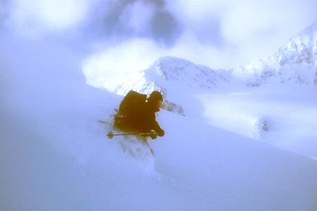 Alaska Hut Skiing Photo