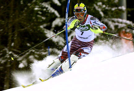 World Cup Skiing Photo