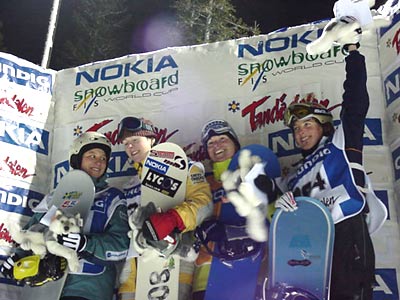 World Cup snowboarding